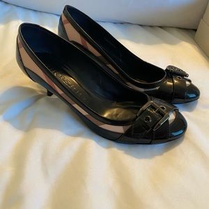 Burberry pumps! Very professional